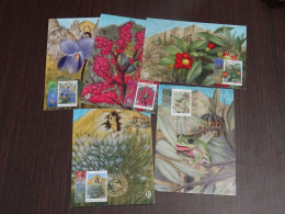 Greece Mount Athos 2010 Flaura-Fauna I Maximum Card Set XF. - Maximum Cards & Covers