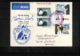 AAT 2003 Australian National Antarctic Research Expeditions - Macquarie Island - TASPAWS Ranger Signed Cover - Expéditions Antarctiques