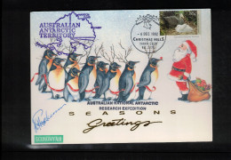 AAT 1992 Australian National Antarctic Research Expeditions - Christmas - Expéditions Antarctiques