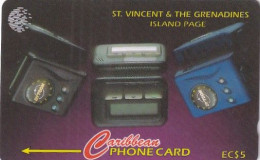 ST. VINCENT & THE GRENADINES(GPT) - Island Page, CN : 221CSVB/B, Tirage 10000, Used - San Vicente Y Las Granadinas