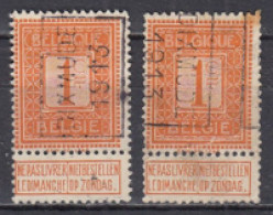 2137 Voorafstempeling Op Nr 108 - DIXMUDE 1913 - Positie A & B - Rollo De Sellos 1910-19