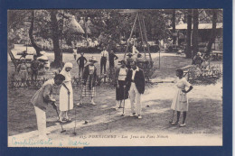 CPA Croquet Jeu Femme Woman Circulée Pornichet - Altri & Non Classificati