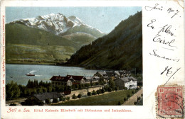 Zell Am See, Hotel Kaiserin Elisabeth Mit Hohentenn Und Imbachhorn - Zell Am See