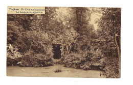 Tieghem.La Grotte Avec Aquarium.Expédié à Kortrijk. - Anzegem