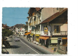 Saint-Gingolph (Suisse, Valais) : Vue Générale Sur Le Poste De Douane Prise Du Magasin De Tabac En 1964 (animé) GF. - Saint-Gingolph