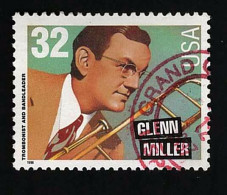 1996 Glen Miller Michel US 2762 Stamp Number US 3098 Yvert Et Tellier US 2539 Stanley Gibbons US 3233 Used - Gebruikt