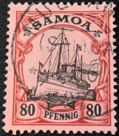 SAMOA.1900.COLONIE ALLEMANDE.MICHEL N°15. OBLITÉRÉ.24B21 - Samoa