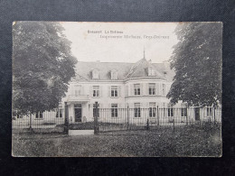 CP BELGIQUE (V1917) BEAUSART (2 Vues) Le Château - Imprimerie Michaux Grez-Doiceau - Grez-Doiceau