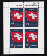 Infantrie 542 Gezähnter Block Mit Inschrift - Geb. Füs. Bat. 108 - Postfrisch/**/MNH - Vignetten