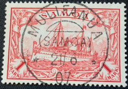 SAMOA.1900.COLONIE ALLEMANDE.MICHEL N°16. OBLITÉRÉ.24B22 - Samoa