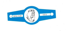 8) Bague De Cigare Série Tintin Bleue Blanche Royal Flush Kuifje Mohammed Ben Kalish Ezab Superbe.Etat - Advertentie