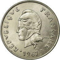 Monnaie, French Polynesia, 20 Francs, 1967, Paris, TTB, Nickel, KM:6 - Französisch-Polynesien