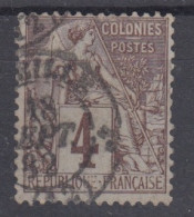 #199 COLONIES GENERALES N° 48 Oblitéré Cachet Français Marseille - Alphée Dubois