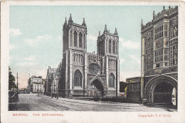 BR43. Vintage Postcard. The Cathedral, Bristol. - Bristol
