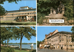 41225951 Neuruppin Poliklinik, Fontane-Denkmal, Karl-Marx-Strasse Neuruppin - Neuruppin
