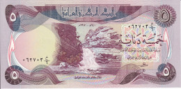 BILLETE DE IRAQ DE 5 DINARS DEL AÑO 1980 SIN CIRCULAR (UNC) (BANK NOTE) - Irak