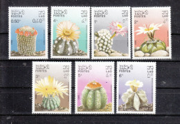 Laos 1986**, Kakteen / Laos 1986, MNH, Cacti - Sukkulenten