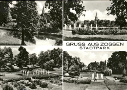 41225857 Zossen Brandenburg Stadtpark, Springbrunnen Zossen - Zossen