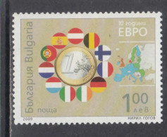 2009 Bulgaria Euro Coins Monnaie Money  Complete Set Of 1 MNH - Unused Stamps