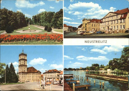 41225799 Neustrelitz Stadtpark, Rathaus, Markt, Stadtkirche Neustrelitz - Neustrelitz
