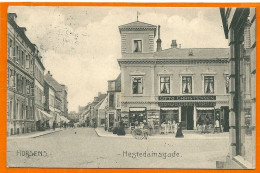 DK084, * HORSENS * HESTEDAMSGADE * SENT To HELLERUP 1913 - Danemark