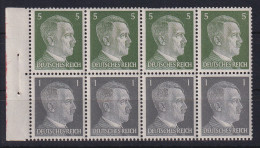 Dt. Reich 1941 Heftchen-Blatt Mi.-Nr. 117 B Postfrisch ** - Postzegelboekjes