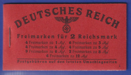 Deutsches Reich 1941 Markenheftchen Mi.-Nr. 48.3 Postfrisch ** - Markenheftchen
