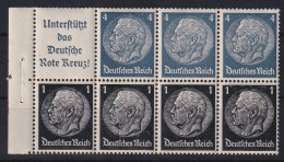 Dt. Reich 1940/41 Heftchenblatt Mi.-Nr. 98 B Postfrisch ** - Cuadernillos