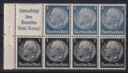Dt. Reich 1940/41 Heftchenblatt Mi.-Nr. 98 B Postfrisch ** - Postzegelboekjes