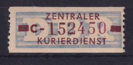 DDR Dienstmarken B Mi.-Nr. 20 C Cottbus # 152450 Postfrisch ** - Ungebraucht