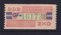 DDR Dienstmarken B Mi.-Nr. 27 GF Suhl # 161730 Postfrisch ** - Nuevos
