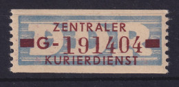 DDR Dienstmarken B Mi.-Nr. 20 G Suhl # 191404 Postfrisch ** - Mint