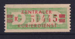 DDR Dienstmarken B Mi.-Nr. 31 A I K Erfurt # 51445 Postfrisch ** - Mint