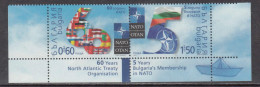 2009 Bulgaria Nato Flags Complete Pair MNH - Unused Stamps