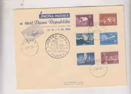 YUGOSLAVIA,1950 RIJEKA Ship Navy FDC. Cover - Storia Postale