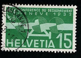 1932  Michel CH 256 Stamp Number CH C16 Yvert Et Tellier CH PA16 Stanley Gibbons CH 344 Used - Usati