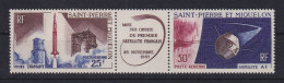 St. Pierre Und Miquelon 1966 Start Des 1. Franz. Satelliten Mi.-Nr. 413-14 **  - Otros & Sin Clasificación