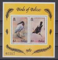 Belize 1980 Vögel Mi.-Nr. Block 19 ** - Belize (1973-...)