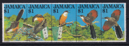 Jamaika Mi.-Nr. 550 - 554 Postfrisch ** / MNH Kuckuck - Jamaica (1962-...)