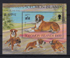 Solomon Islands 1994 Mi.-Nr. Block 37 Postfrisch ** / MNH Hunde - Islas Salomón (1978-...)