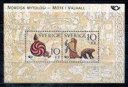 SCHWEDEN Block 18, Bl.18 Mnh - NORDEN 2004, Mythologie, Mythology - SWEDEN / SUÈDE - Hojas Bloque