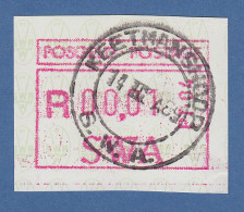 Südwestafrika FRAMA-ATM Nr.1  Aut.-Nr. PT-04 Aus OA Mit Orts-ET-O KEETMANSHOOP - Frama Labels