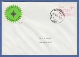 RSA Frama-ATM P.003 Aus OA Hoher Wert 5,00 Auf Express-Brief ET 25.3.87 Gr. O  - Automatenmarken (Frama)