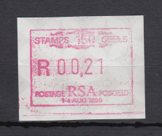 Südafrika FRAMA-Sonder-ATM STAMPS 150 SEELS Aus OA, Wert 00,21 **  - Frama Labels