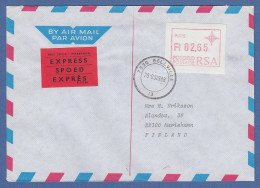 RSA Südafrika FRAMA-ATM Aus OA P.012 Bellville Wert 02,65 Auf Expressbrief -> SF - Frankeervignetten (Frama)