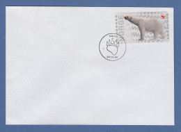 Norwegen 2008 ATM Eisbär Mi.-Nr. 13f Wert 7,00 Auf FDC OSLO 23.10.08 - Timbres De Distributeurs [ATM]