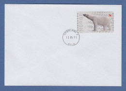 Norwegen 2008 ATM Eisbär Mi.-Nr. 13e Wert 9,00 Gest. Auf Blanco-Cuvert - Timbres De Distributeurs [ATM]