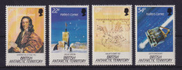 Britische Antarktis 1986 Halleyscher Komet Mi.-Nr. 132-135 Postfrisch ** - Sonstige & Ohne Zuordnung