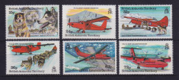 Britische Antarktis 1994 Transportmittel Mi.-Nr. 225-230 Postfrisch ** - Andere & Zonder Classificatie