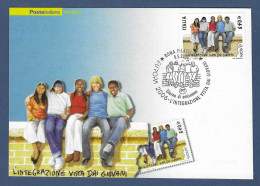 Italien / Italia  2006  Mi.Nr. 3118 , EUROPA CEPT Integration - Maximum Card - Roma 8.5.2006 - 2006